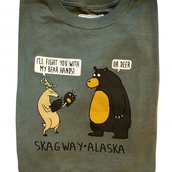 Fight you with Bear Hands Alaska Tee