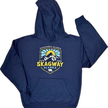 Experience Skagway Alaska Kids Sweatshirt