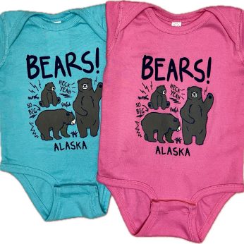 Bears, Heck Yeah! Alaska Onesie