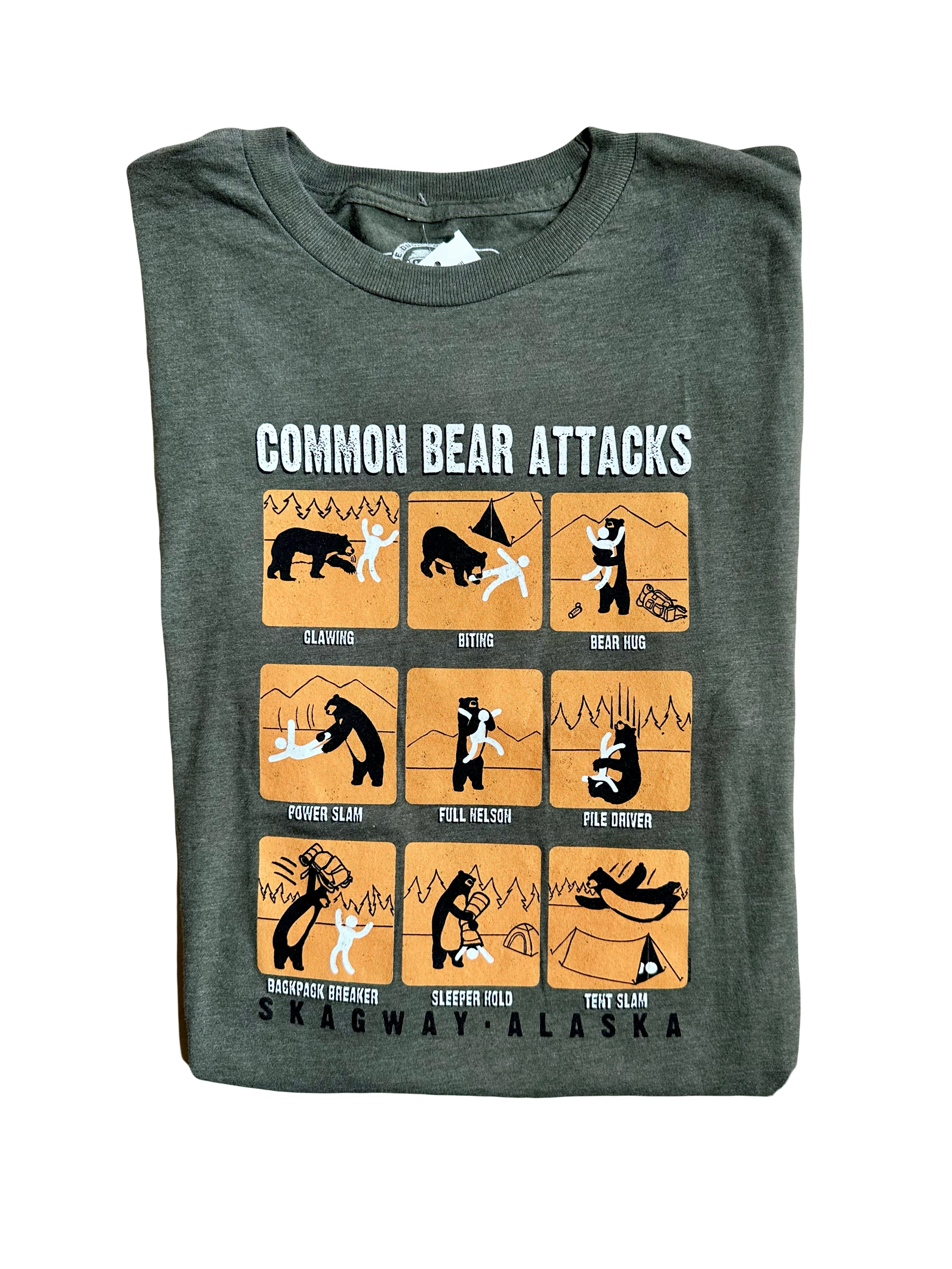 Common Bear Attacks Skagway Alaska Tee