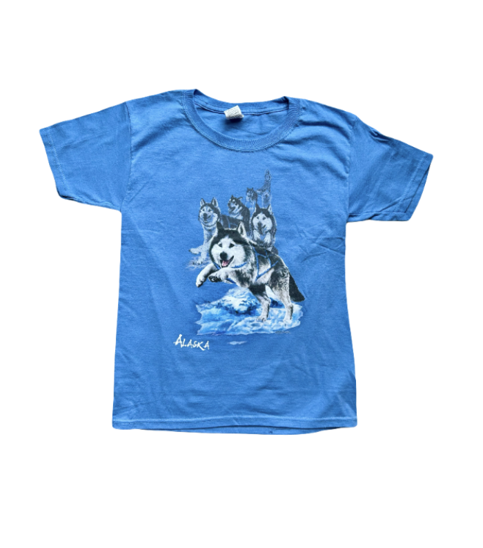 Sled Dogs Kids Tee Alaska