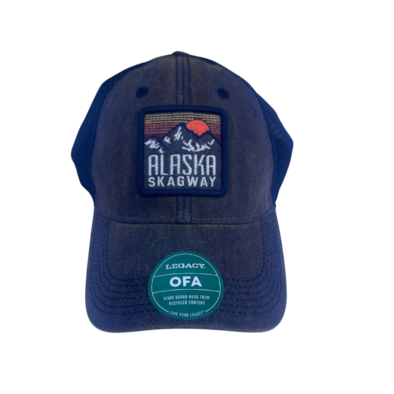 Mountain Sunrise Alaska Trucker Hat - Image 2