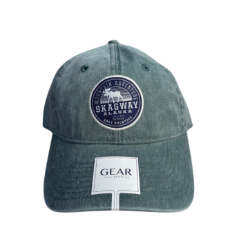 Skagway Alaska Moose Patch Baseball Cap