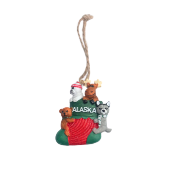 Alaska Stocking Ornament