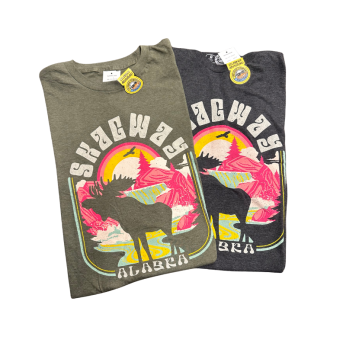 Far Out Moose Skagway Alaska Tee