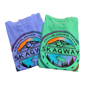 Geo Seal Moose Alaska Long Sleeve Shirt