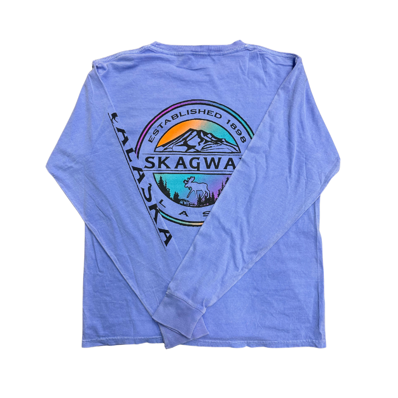 Geo Seal Moose Alaska Long Sleeve Shirt - Image 2