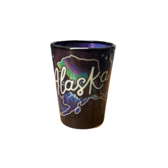 Alaska Northern Lights Shotglass